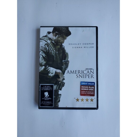 American Sniper DVD Sealed New In Package With Bonus Disc - Picture 1 of 2